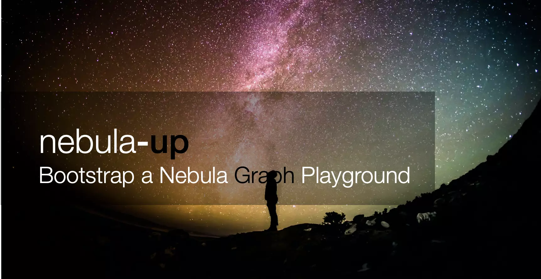 A PoC utility for the newcomers or developers to bootstrap a nebula-graph playground in a oneliner command.